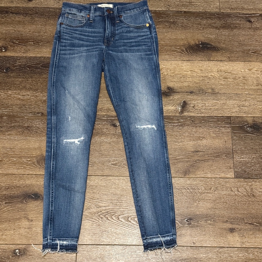 Madewell 9” high rise skinny 25‎